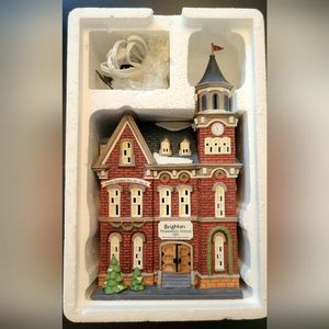 Department 56 Brighton School, Christmas In The City Series.